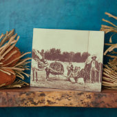 Cheyenne Indians on the Move, 1878 (foto) Fotoplaat (Zijkant)