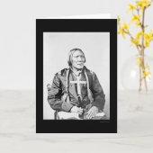 Cheyenne Indiër Weinig Robe 1870 Kaart (Gele Bloem)