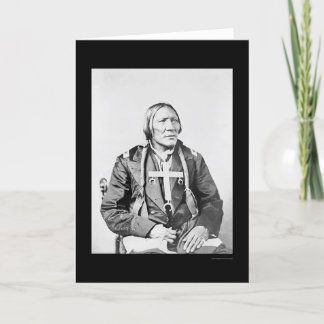 Cheyenne Indiër Weinig Robe 1870 Kaart