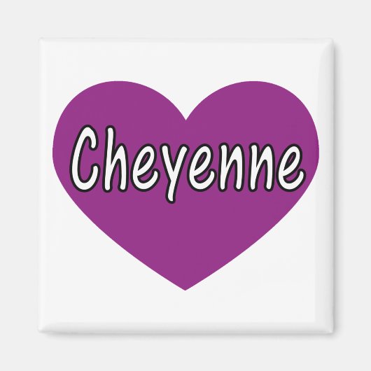 Cheyenne Magneet (Voorkant)