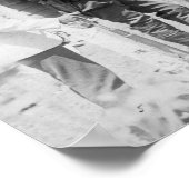 Cheyenne Mannen Omgekeerd met wit Poster (Hoek)