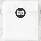 Cheyenne River Sioux Vlag Sticker (Tas)