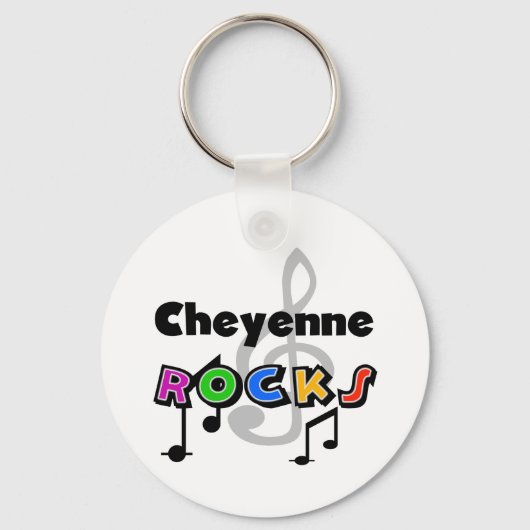 Cheyenne Rocks Sleutelhanger (Voorkant)