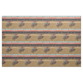 Cheyenne Rodeo Cowboy Bareback Bronc Riding Fabric Stof (Yard (91,4 cm))