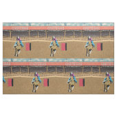 Cheyenne Rodeo Cowgirl Barrel Racing Stof (Fat Quarter)