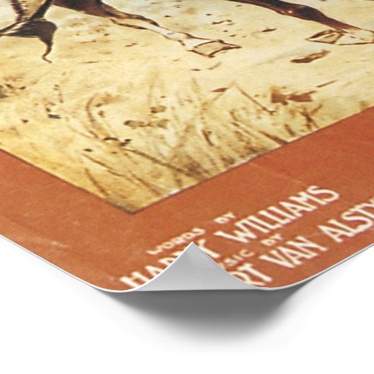 Cheyenne  Songbook Hoesje Poster (Hoek)