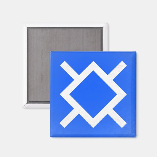 Cheyenne vlag magneet (Voorkant / Achterkant)