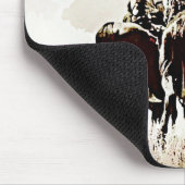  Cheyenne Warriors op het muisblok Horseback Muismat (Hoek)