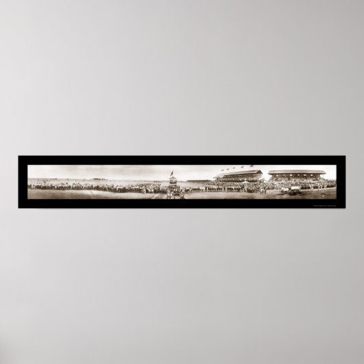 Cheyenne WY Frontier Foto 1910 Poster (Voorkant)