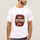 Cheyenne WY T-shirt (Voorkant)