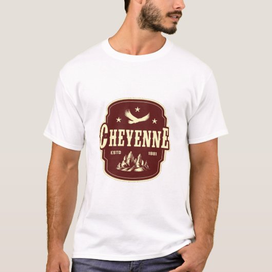Cheyenne WY T-shirt (Voorkant)