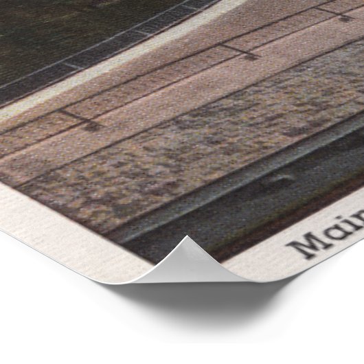 Cheyenne, WY - Viaduct & Main Outlet for Motor Poster (Hoek)