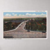 Cheyenne, WY - Viaduct & Main Outlet for Motor Poster (Voorkant)