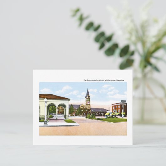 Cheyenne, Wyoming Briefkaart (Staand voorkant)