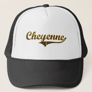 Cheyenne Wyoming Classic Design Trucker Pet