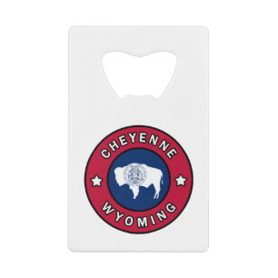 Cheyenne Wyoming Creditkaart Flessenopener