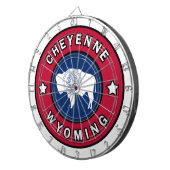 Cheyenne Wyoming Dartbord (Voorkant Rechts)