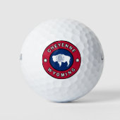 Cheyenne Wyoming Golfballen (Voorkant)