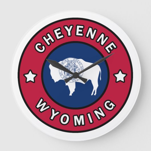 Cheyenne Wyoming Grote Klok (Voorkant)