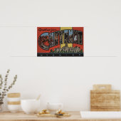 Cheyenne, Wyoming - grote letterscènes Poster (Keuken)