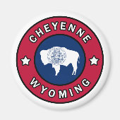 Cheyenne Wyoming Magneet (Voorkant)