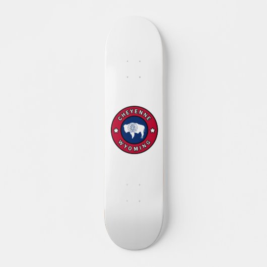 Cheyenne Wyoming Persoonlijk Skateboard (Voorkant)