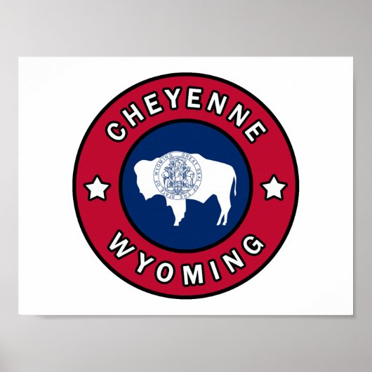 Cheyenne Wyoming Poster (Voorkant)