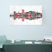 Cheyenne Wyoming Skyline Spandoek (Beurs)