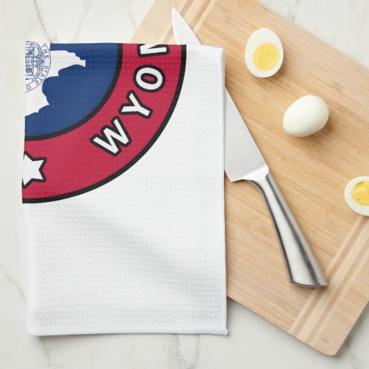 Cheyenne Wyoming Theedoek (Quarter Fold)