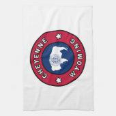 Cheyenne Wyoming Theedoek (Verticaal)