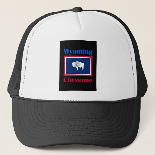 Cheyenne Wyoming Trucker Pet (Voorkant)