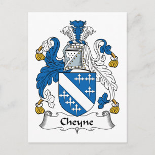 Cheyne Family Crest Briefkaart