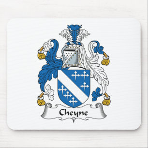 Cheyne Family Crest Muismat