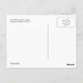 Chez Antoine, cartes postales Briefkaart (Achterkant)