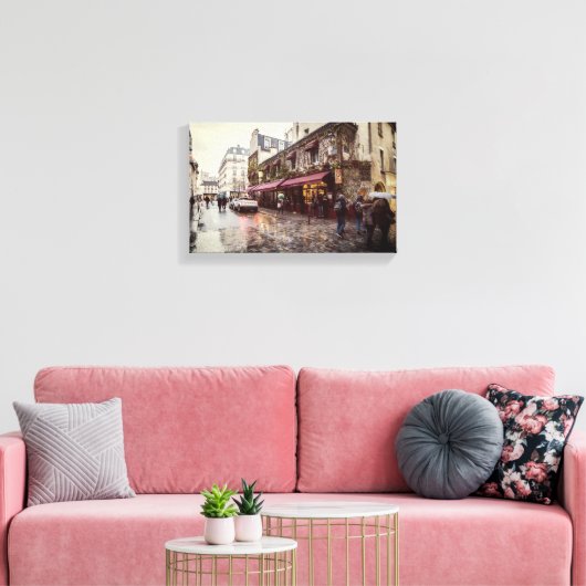 Chez Marianne Canvas Afdruk (Insitu (Woonkamer))