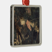 Chez Maxim's Metalen Ornament (Rechts)