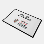 Chez Paree, theaterrestaurant, Chicago, IL Deurmat (Schuin)