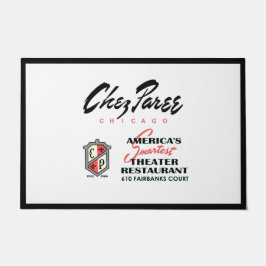 Chez Paree, theaterrestaurant, Chicago, IL Deurmat