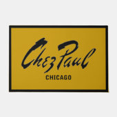 Chez Paul French Restaurant, Chicago Deurmat (Voorkant)