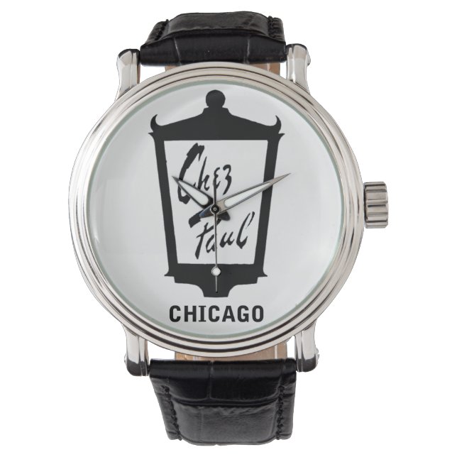 Chez Paul French Restaurant, Chicago Horloge (Voorkant)