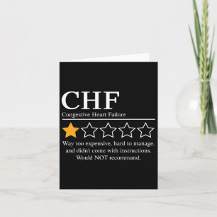 CHF Warrior NFTW Congestief hartfalen Ziekte Kaart