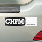 CHFM Bumpersticker2 ...Dus het huis is goed! Bumpersticker (Op auto)