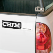 CHFM Bumpersticker2 ...Dus het huis is goed! Bumpersticker (Op Truck)