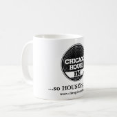 CHFM-Mok ...Dus het huis is goed! Koffiemok (Voorkant links)