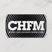 CHFM Show Info Cards Visitekaartje (Achterkant)