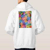 Chhatrapati Sambhajinagar Maharashtra City Map Hoodie (Achterkant)