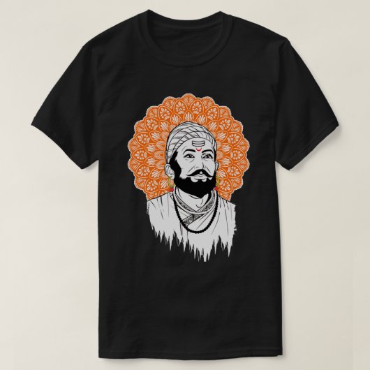 Chhatrapati Shivaji Maharaj T-shirt (Design voorkant)