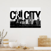 CHI CITY 1 Poster (Keuken)