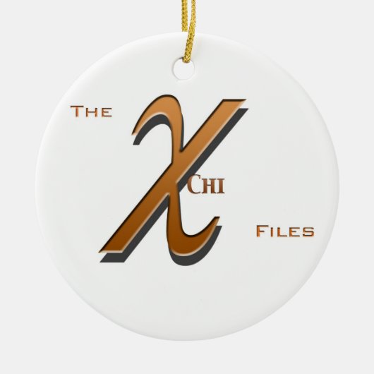 Chi Files Ornament (Voorkant)