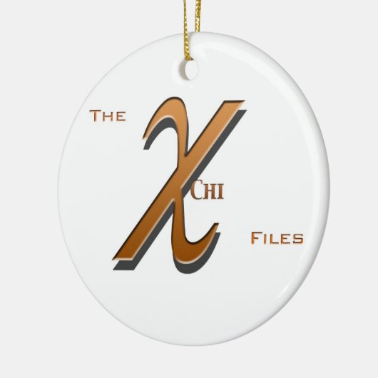 Chi Files Ornament (Links)